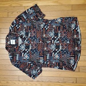 Youngla Men's Viscose Button Down Shirt